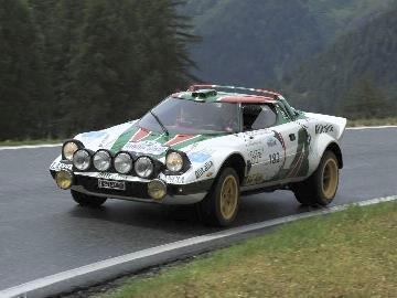 Daniel Claramunt und sein blinder Beifahrers Enrico Mussinelli siegten in einem Lancia Stratos (Bj. 1974). Foto: Auto-Reporter/Lancia